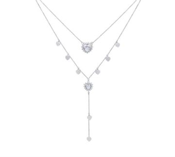 Y-Halskette Herz groß